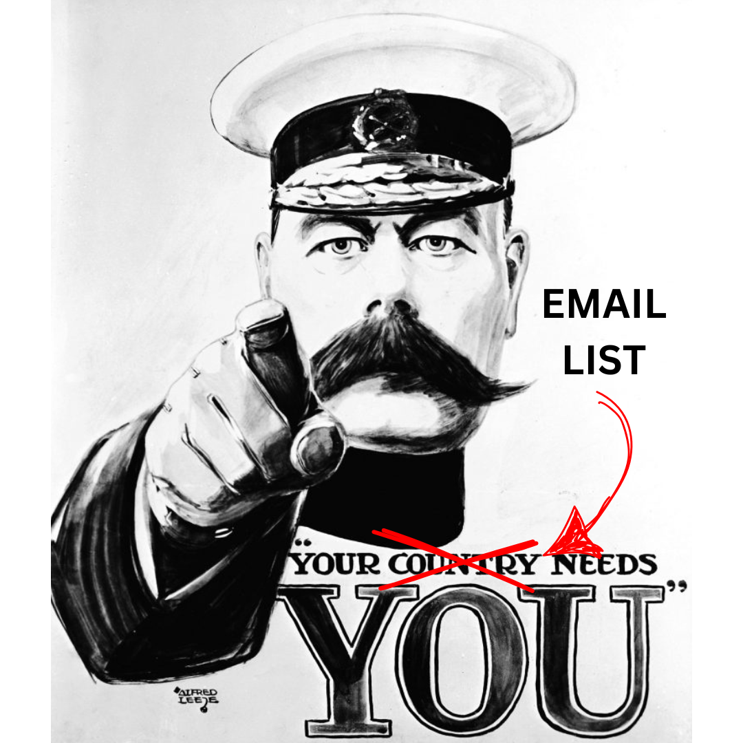 your email list needs you